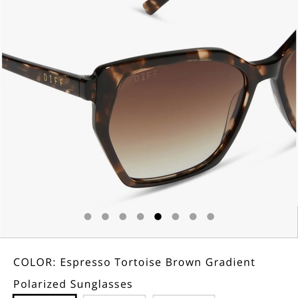New In Box: DIFF Vera Sunglasses with Case main image 11